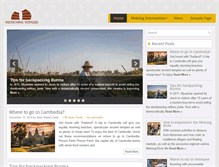 Tablet Screenshot of mekongboatcruises.com